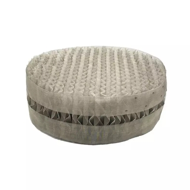 Metal tel gazlı bezi oluklu yapılandırılmış paketleme